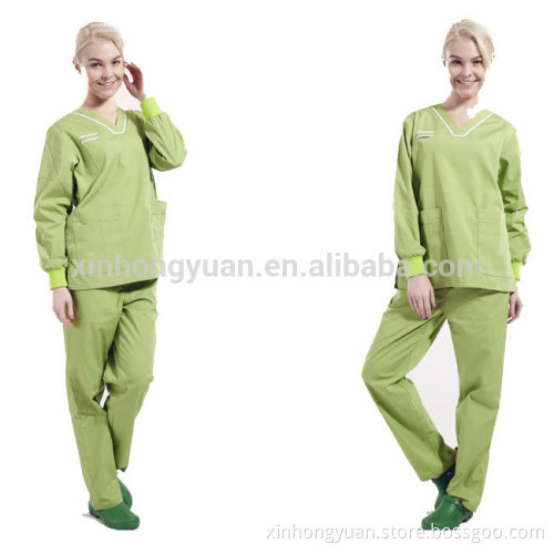 customized cotton nurse uniforms in hospital clothing